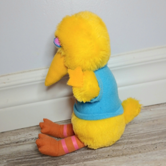 Vintage 1983 Playskool Sesame Street Big Bird Plush 9″ – Excellent Condition - Picture 5 of 7